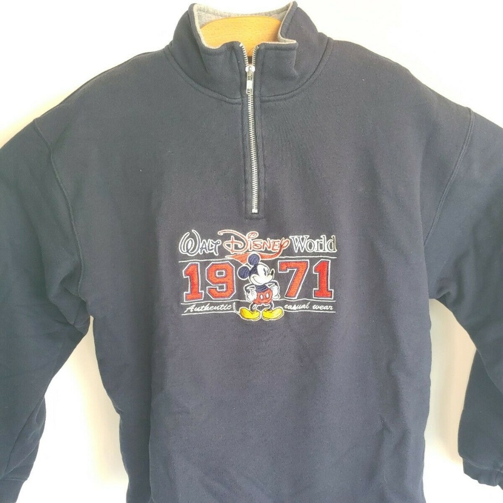 Walt Disney World Mickey Mouse Hoodie Size L 1971